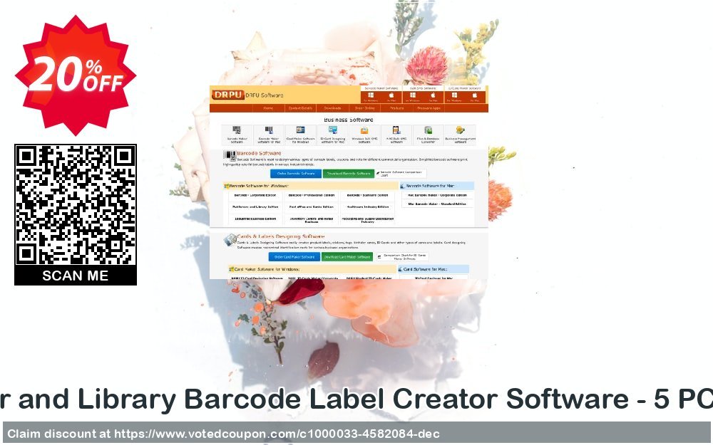 Publisher and Library Barcode Label Creator Software - 5 PC Plan Coupon Code Apr 2024, 20% OFF - VotedCoupon