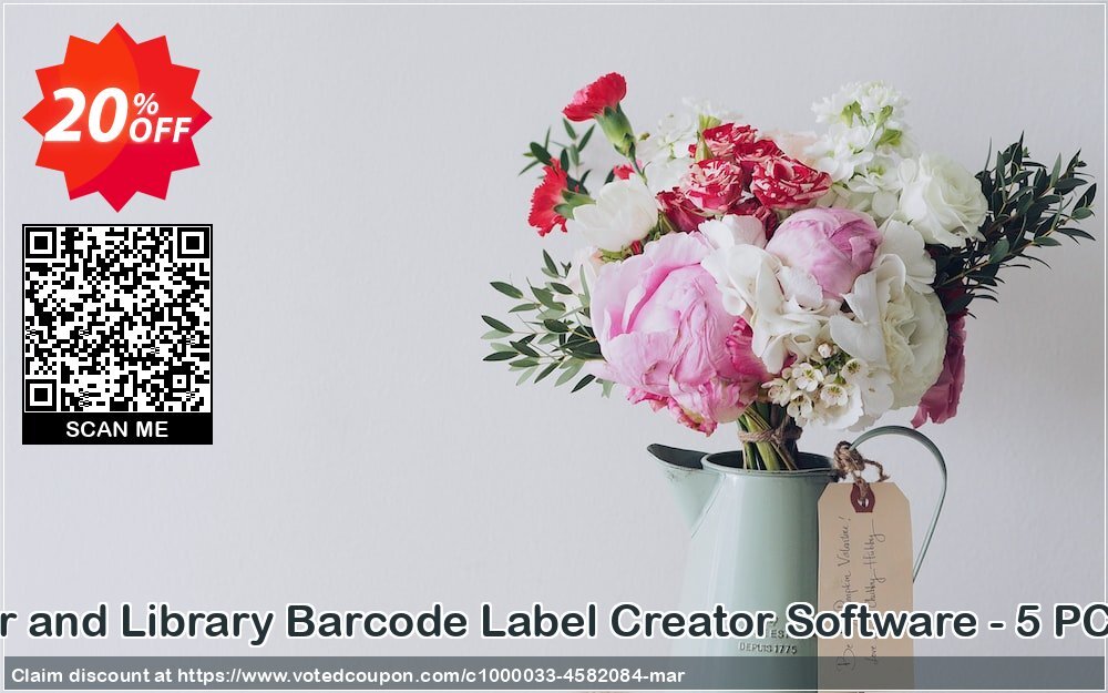 Publisher and Library Barcode Label Creator Software - 5 PC Plan Coupon Code Apr 2024, 20% OFF - VotedCoupon