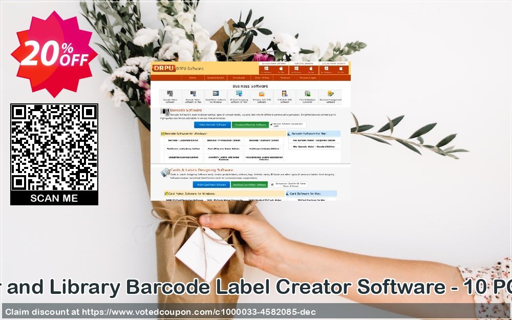 Publisher and Library Barcode Label Creator Software - 10 PC Plan Coupon Code Apr 2024, 20% OFF - VotedCoupon