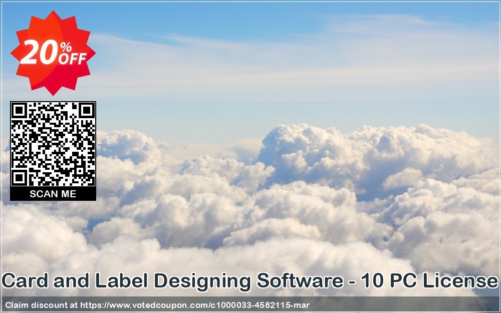 Card and Label Designing Software - 10 PC Plan Coupon, discount Wide-site discount 2024 Card and Label Designing Software - 10 PC License. Promotion: marvelous sales code of Card and Label Designing Software - 10 PC License 2024