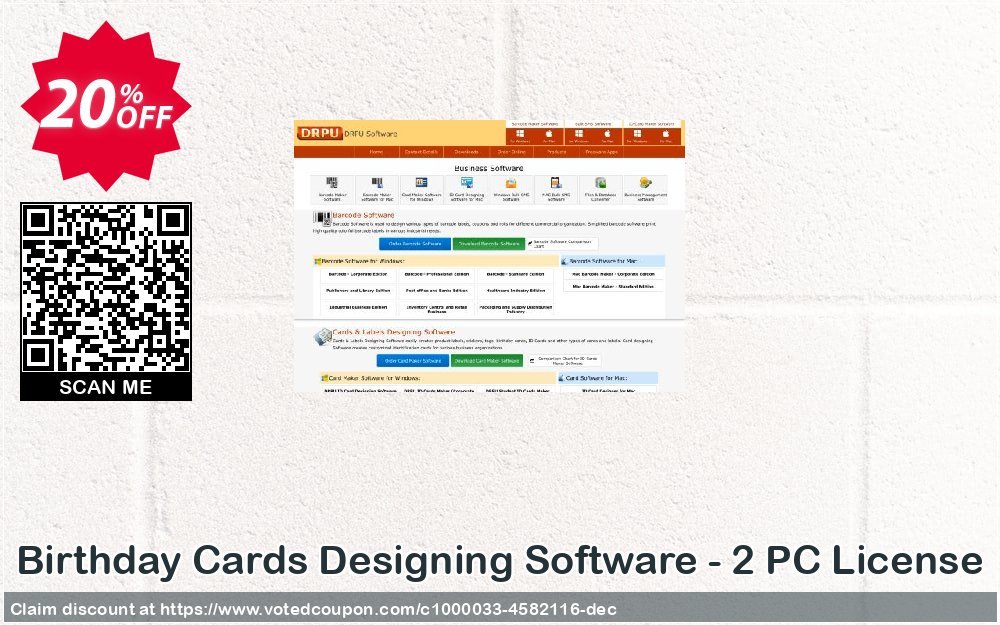 Birthday Cards Designing Software - 2 PC Plan Coupon Code Apr 2024, 20% OFF - VotedCoupon