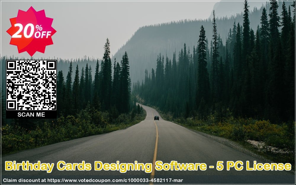 Birthday Cards Designing Software - 5 PC Plan Coupon Code Apr 2024, 20% OFF - VotedCoupon