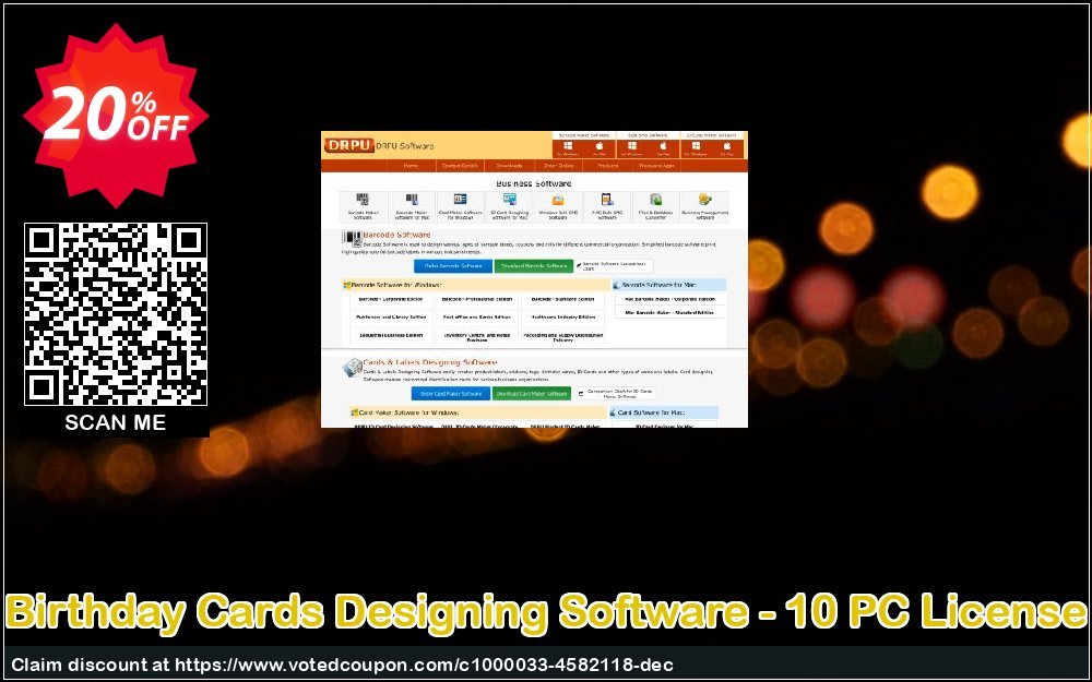 Birthday Cards Designing Software - 10 PC Plan Coupon Code Apr 2024, 20% OFF - VotedCoupon