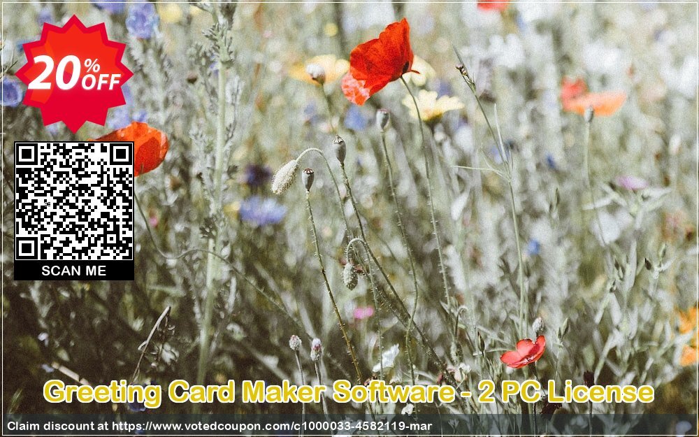 Greeting Card Maker Software - 2 PC Plan Coupon, discount Wide-site discount 2025 Greeting Card Maker Software - 2 PC License. Promotion: amazing promo code of Greeting Card Maker Software - 2 PC License 2024
