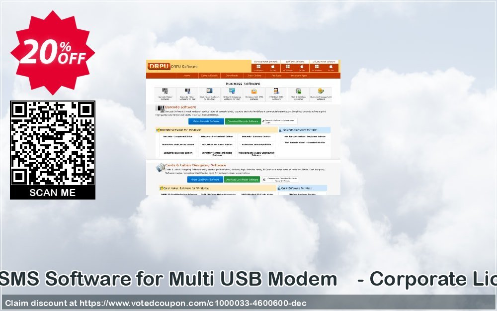 Bulk SMS Software for Multi USB Modem    - Corporate Plan Coupon, discount Wide-site discount 2024 Bulk SMS Software for Multi USB Modem    - Corporate License. Promotion: imposing discounts code of Bulk SMS Software for Multi USB Modem    - Corporate License 2024