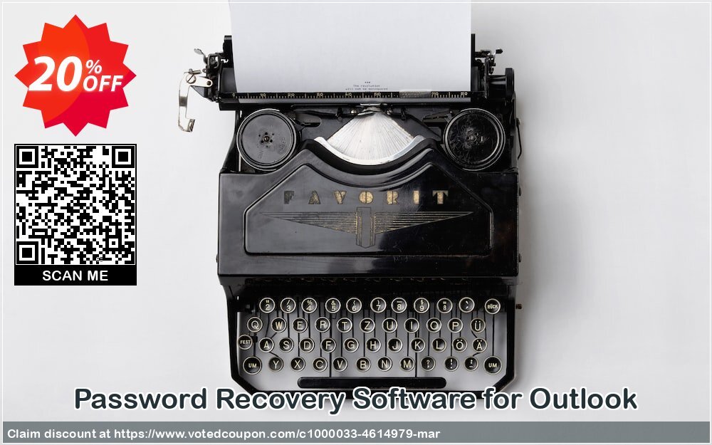 Password Recovery Software for Outlook Coupon Code Apr 2024, 20% OFF - VotedCoupon