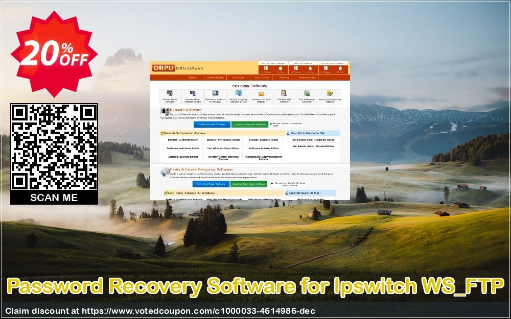 Password Recovery Software for Ipswitch WS_FTP Coupon Code Apr 2024, 20% OFF - VotedCoupon