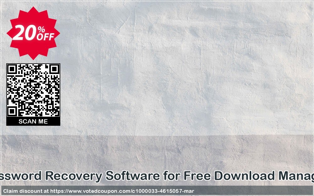 Password Recovery Software for Free Download Manager Coupon, discount Wide-site discount 2024 Password Recovery Software for Free Download Manager. Promotion: best sales code of Password Recovery Software for Free Download Manager 2024