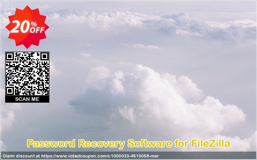 Password Recovery Software for FileZilla Coupon, discount Wide-site discount 2025 Password Recovery Software for FileZilla. Promotion: big deals code of Password Recovery Software for FileZilla 2024