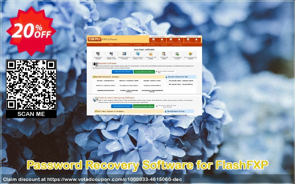 Password Recovery Software for FlashFXP Coupon, discount Wide-site discount 2024 Password Recovery Software for FlashFXP. Promotion: special discount code of Password Recovery Software for FlashFXP 2024