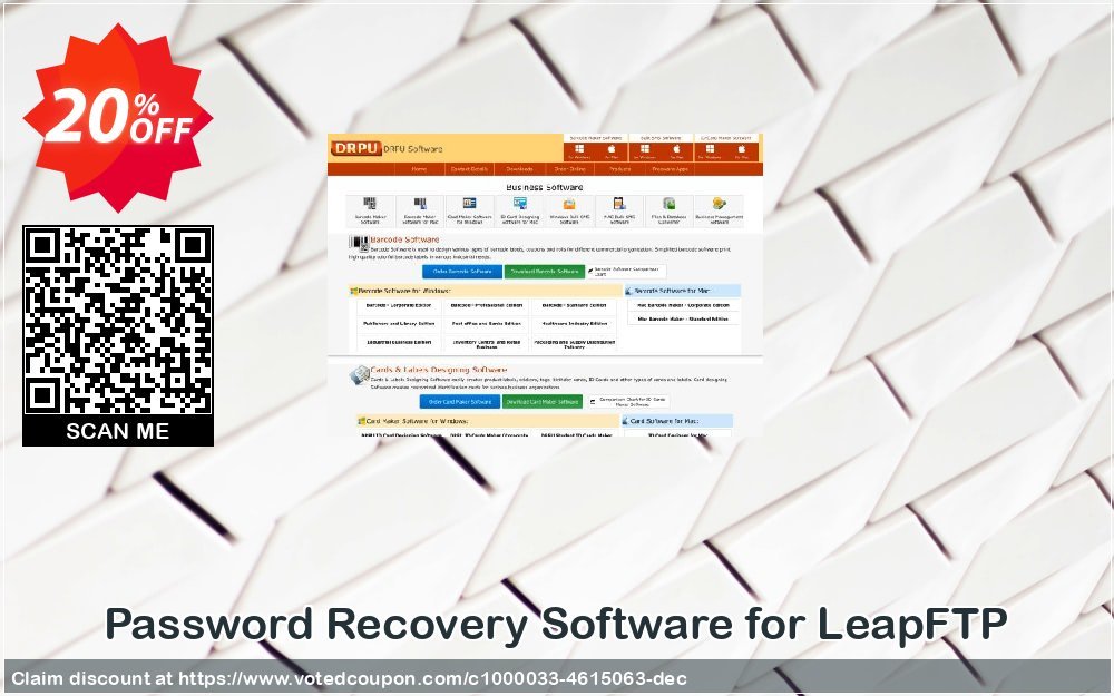 Password Recovery Software for LeapFTP Coupon Code Apr 2024, 20% OFF - VotedCoupon