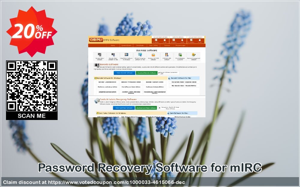 Password Recovery Software for mIRC Coupon, discount Wide-site discount 2024 Password Recovery Software for mIRC. Promotion: staggering offer code of Password Recovery Software for mIRC 2024
