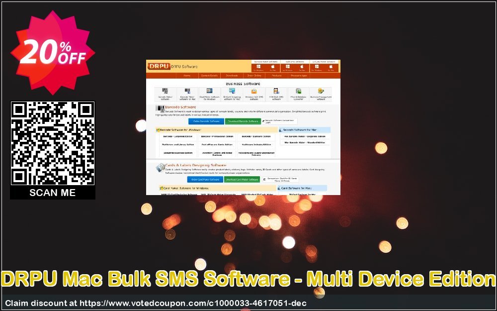 DRPU MAC Bulk SMS Software - Multi Device Edition Coupon Code Apr 2024, 20% OFF - VotedCoupon