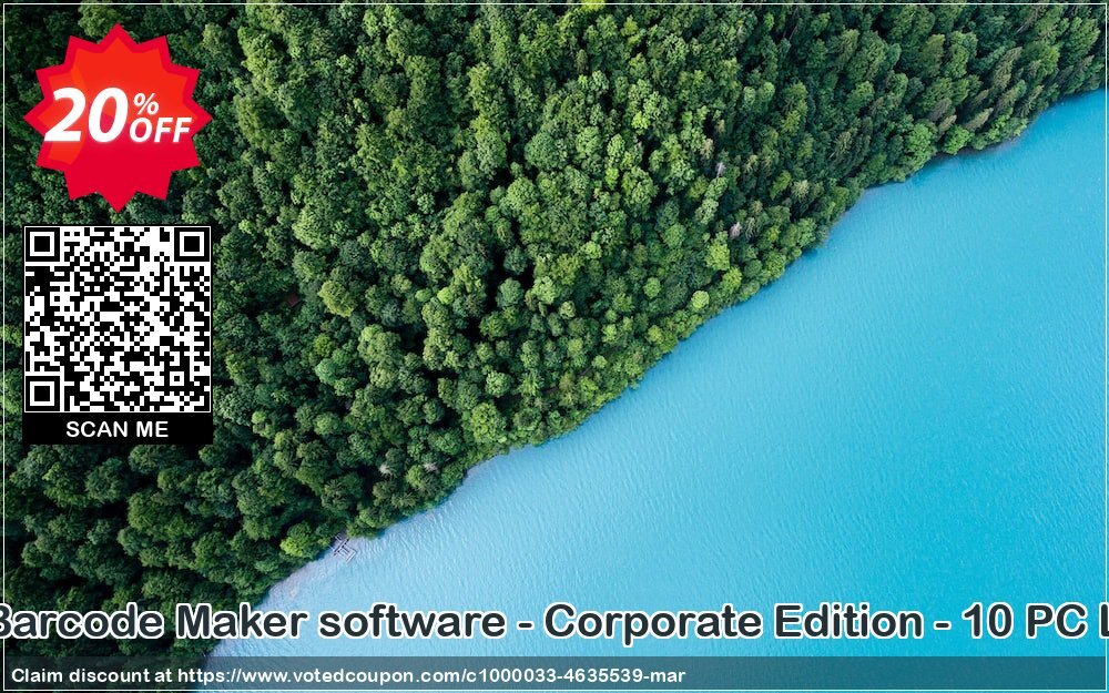 DRPU Barcode Maker software - Corporate Edition - 10 PC Plan Coupon Code Apr 2024, 20% OFF - VotedCoupon