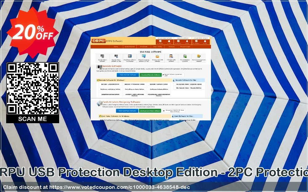 DRPU USB Protection Desktop Edition - 2PC Protection Coupon Code Apr 2024, 20% OFF - VotedCoupon