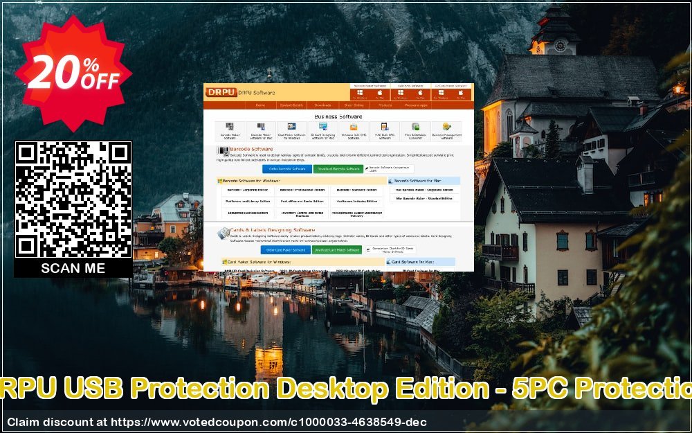 DRPU USB Protection Desktop Edition - 5PC Protection Coupon Code Apr 2024, 20% OFF - VotedCoupon