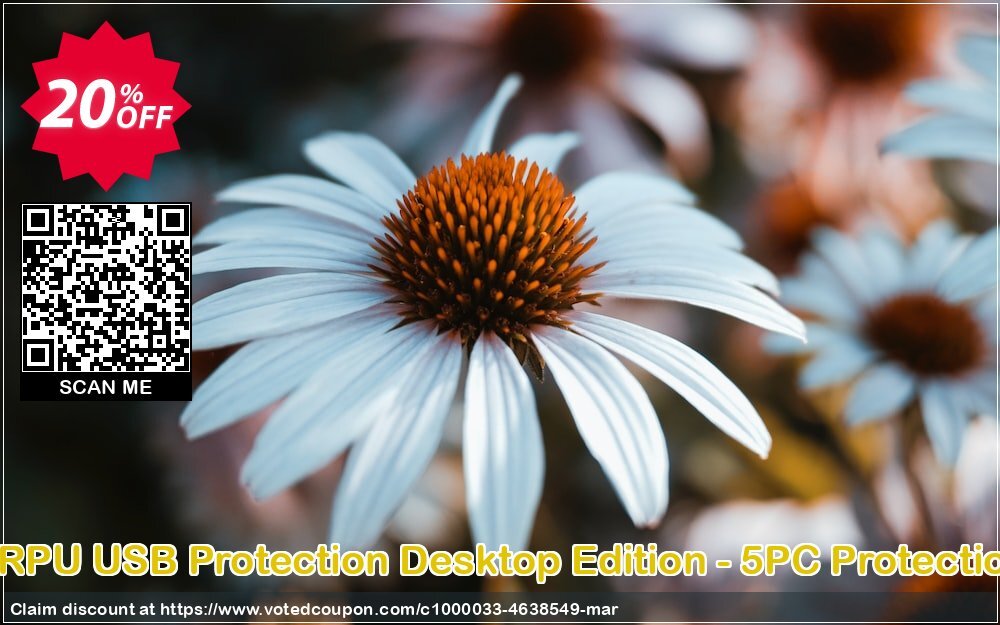 DRPU USB Protection Desktop Edition - 5PC Protection Coupon Code Apr 2024, 20% OFF - VotedCoupon