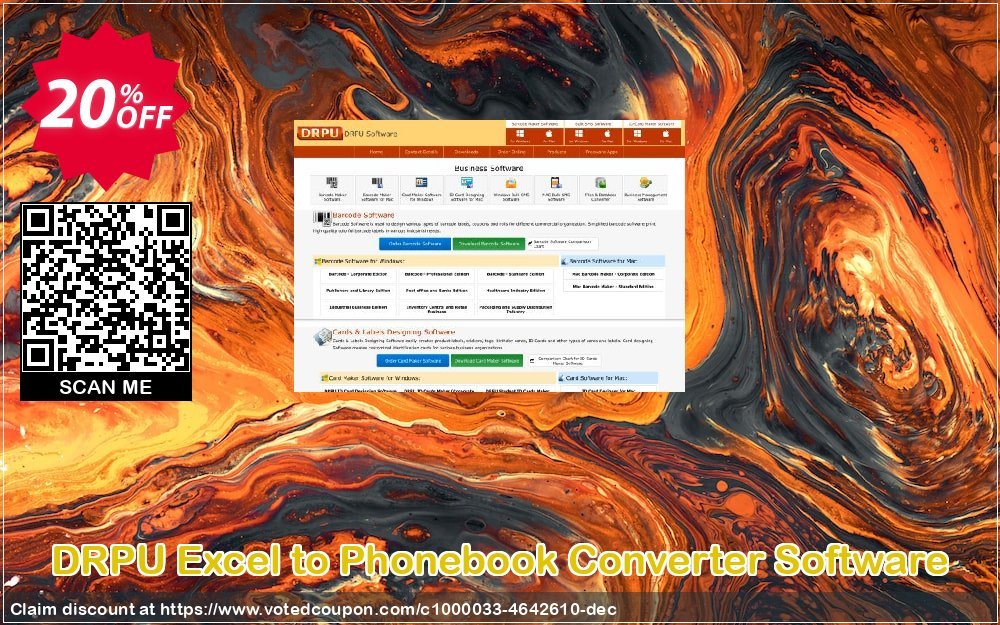DRPU Excel to Phonebook Converter Software Coupon Code Apr 2024, 20% OFF - VotedCoupon