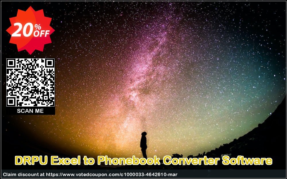 DRPU Excel to Phonebook Converter Software Coupon Code Apr 2024, 20% OFF - VotedCoupon