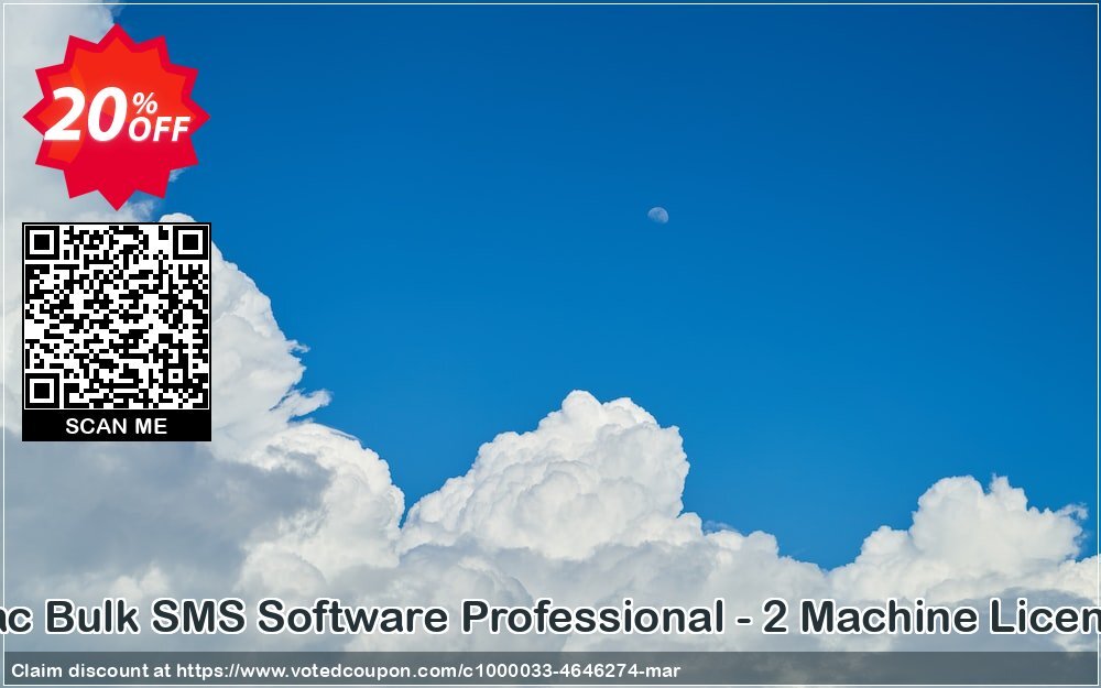 MAC Bulk SMS Software Professional - 2 MAChine Plan Coupon Code Apr 2024, 20% OFF - VotedCoupon