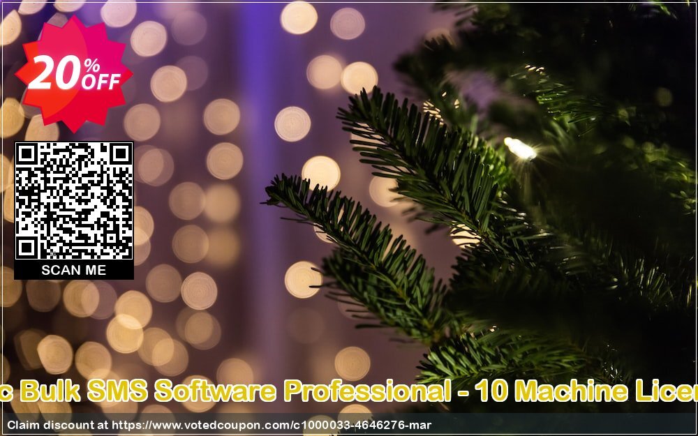 MAC Bulk SMS Software Professional - 10 MAChine Plan Coupon, discount Wide-site discount 2024 Mac Bulk SMS Software Professional - 10 Machine License. Promotion: stunning promotions code of Mac Bulk SMS Software Professional - 10 Machine License 2024