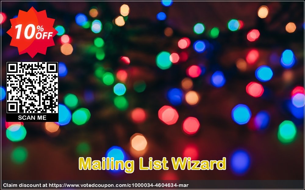 Mailing List Wizard Coupon, discount Mailing List Wizard awful deals code 2024. Promotion: awful deals code of Mailing List Wizard 2024