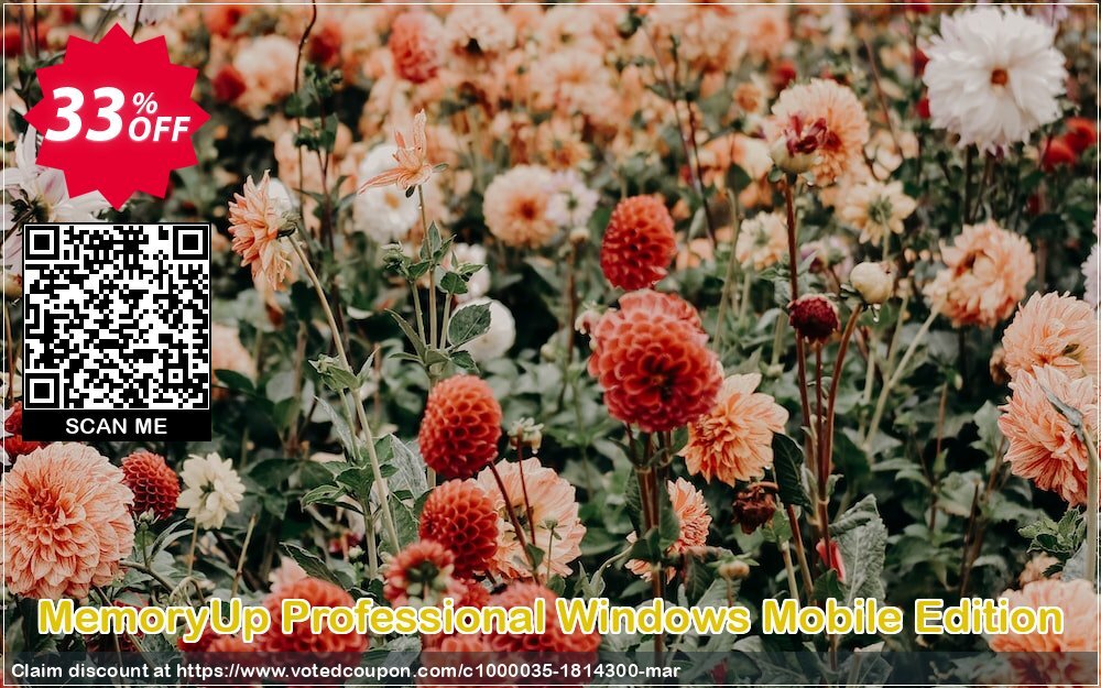 MemoryUp Professional WINDOWS Mobile Edition Coupon Code Apr 2024, 33% OFF - VotedCoupon