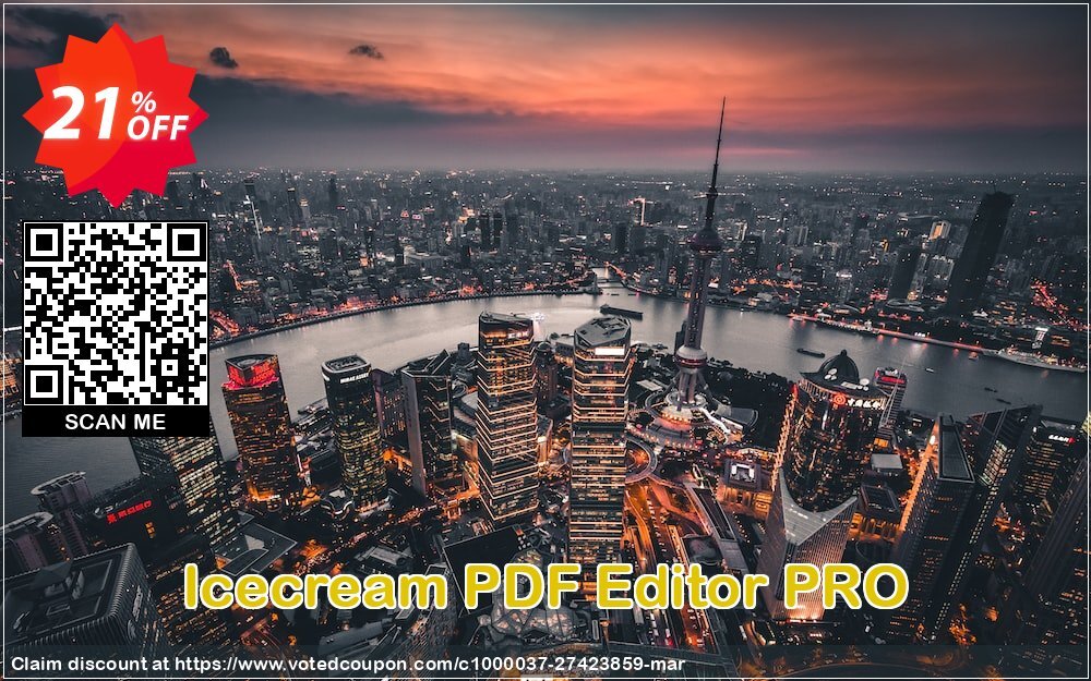 Icecream PDF Editor PRO Coupon, discount Icecream PDF Editor PRO   Special promo code 2024. Promotion: Special promo code of Icecream PDF Editor PRO   2024