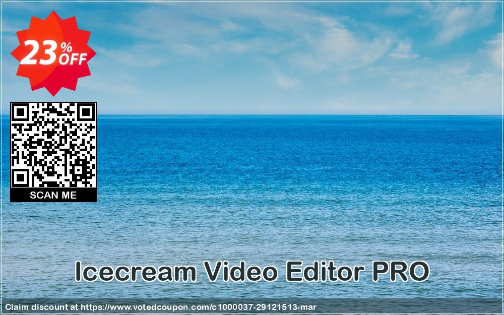 Icecream Video Editor PRO Coupon Code May 2024, 23% OFF - VotedCoupon