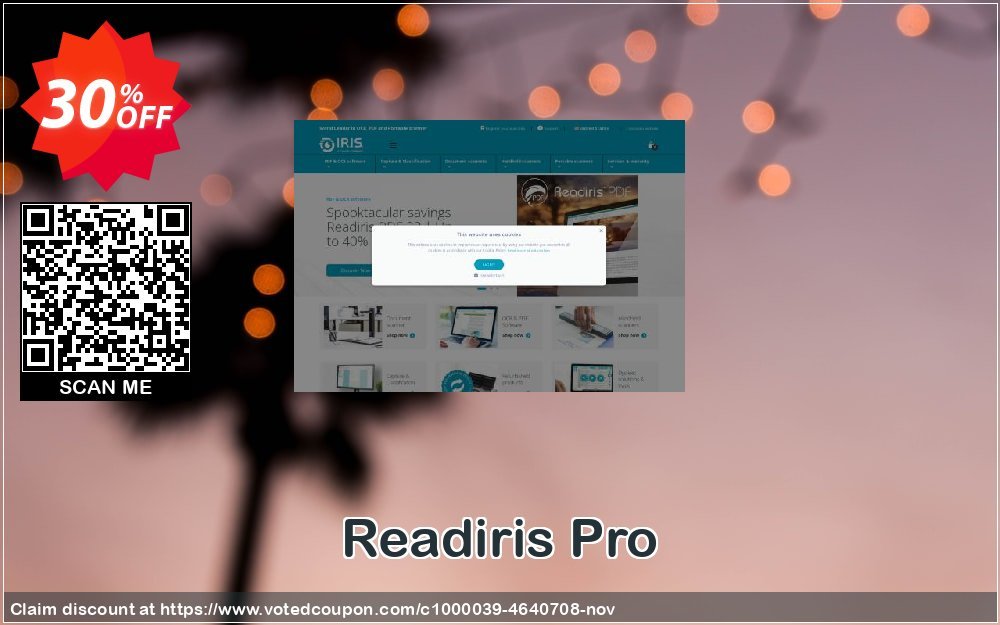 Readiris Pro Coupon, discount Readiris discount. Promotion: amazing promo code of Readiris Pro 16 for Windows (OCR Software) 2024