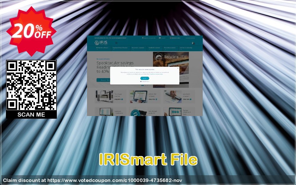 IRISmart File Coupon, discount IRISmart File fearsome offer code 2023. Promotion: fearsome offer code of IRISmart File 2023