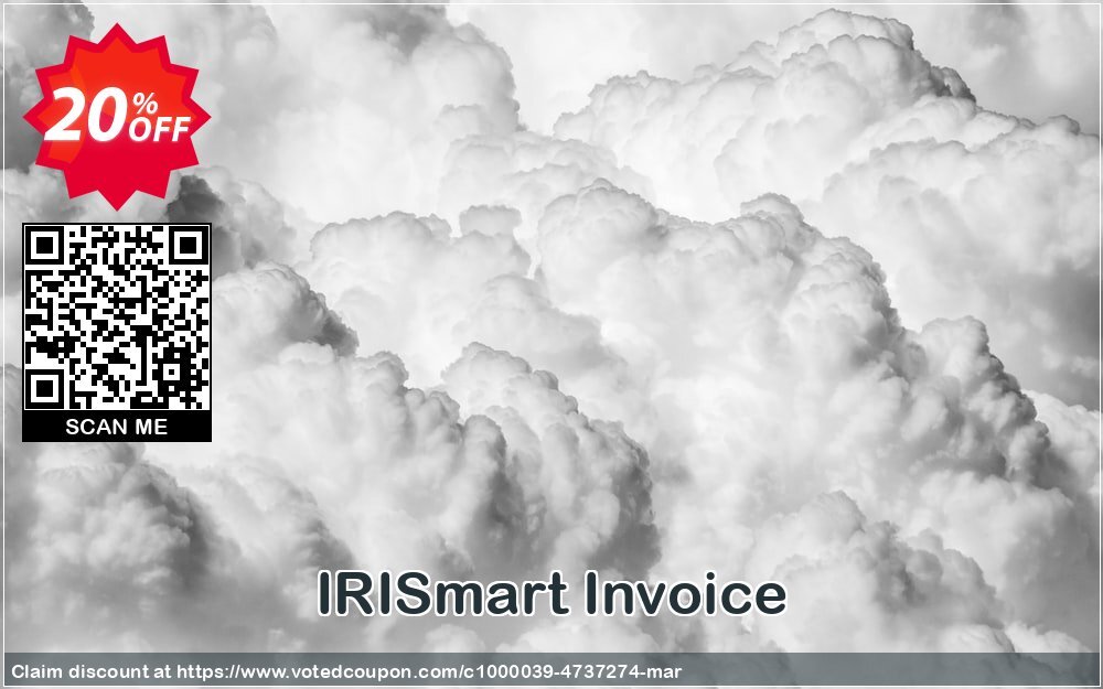 IRISmart Invoice Coupon, discount IRISmart Invoice awful discounts code 2024. Promotion: awful discounts code of IRISmart Invoice 2024