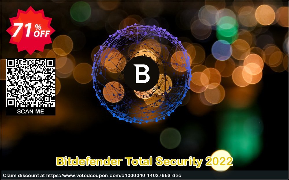 Bitdefender Total Security 2022 Coupon Code Jun 2023, 71% OFF - VotedCoupon