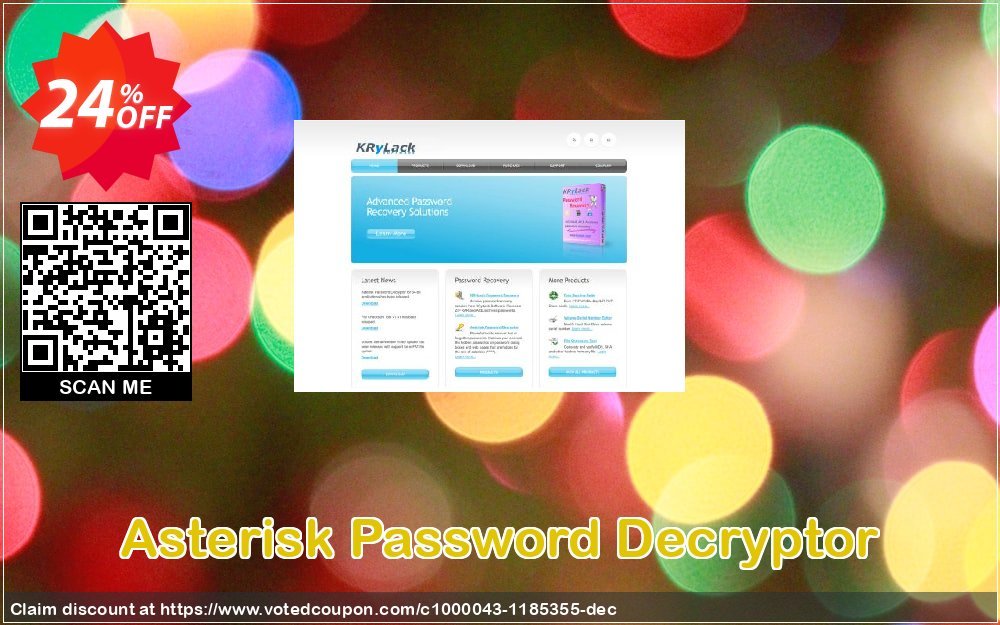 Asterisk Password Decryptor Coupon, discount Asterisk Password Decryptor formidable discounts code 2023. Promotion: formidable discounts code of Asterisk Password Decryptor 2023