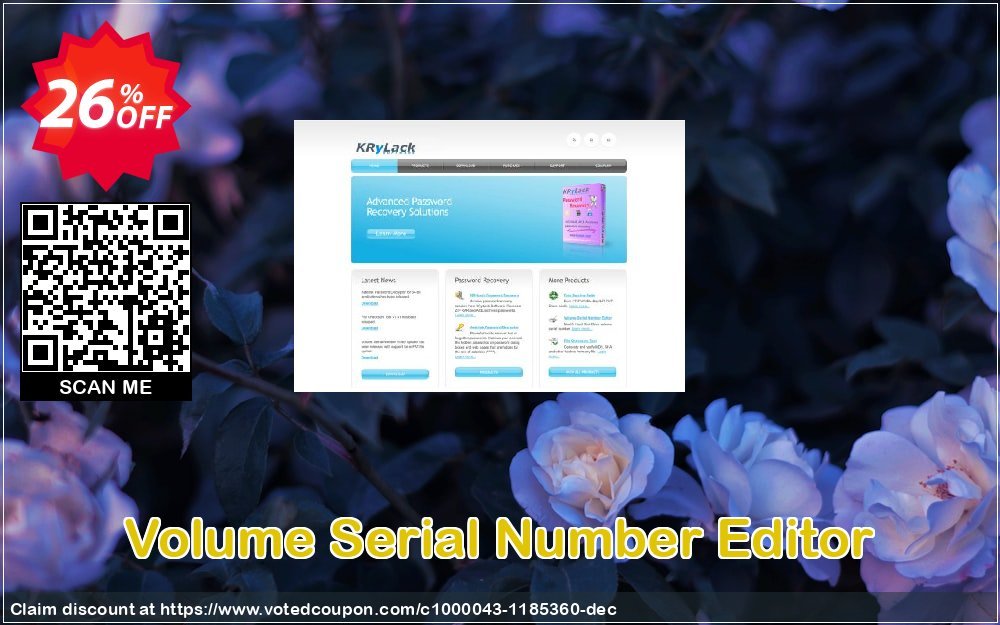 Volume Serial Number Editor Coupon, discount Volume Serial Number Editor wondrous discount code 2023. Promotion: wondrous discount code of Volume Serial Number Editor 2023