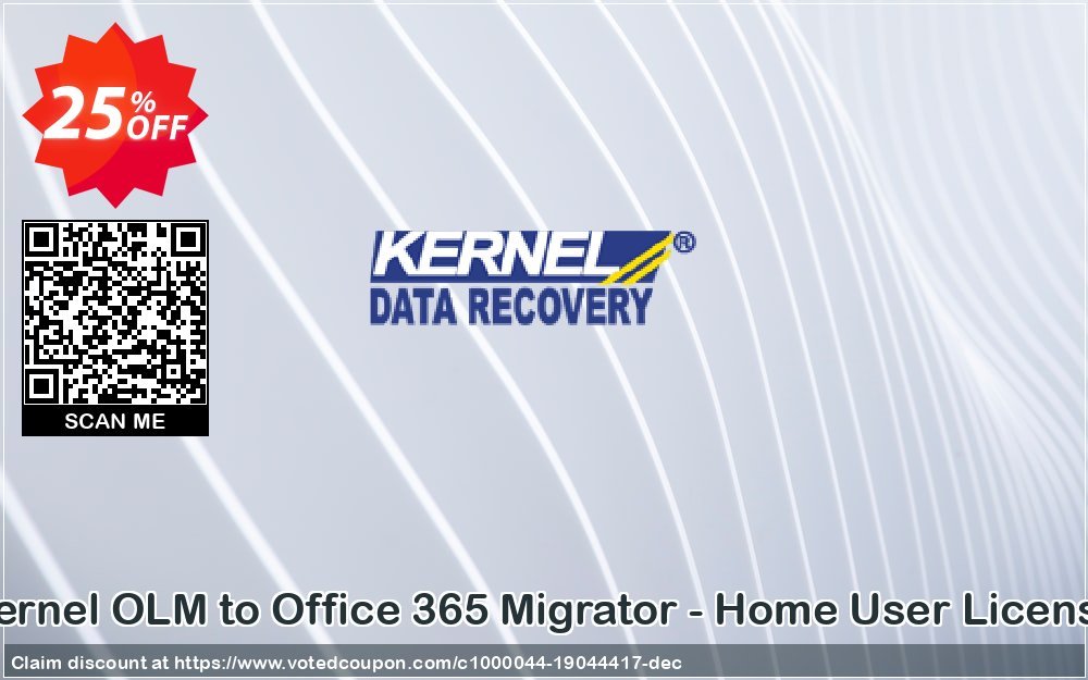 Kernel OLM to Office 365 Migrator - Home User Plan Coupon Code May 2024, 25% OFF - VotedCoupon