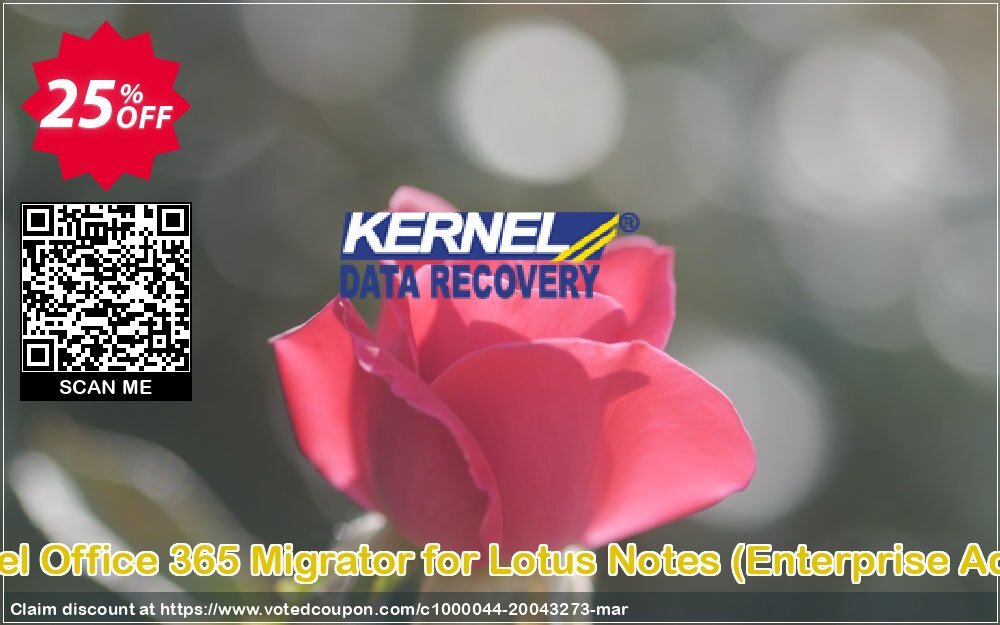 Kernel Office 365 Migrator for Lotus Notes, Enterprise Admin  Coupon Code Mar 2024, 25% OFF - VotedCoupon