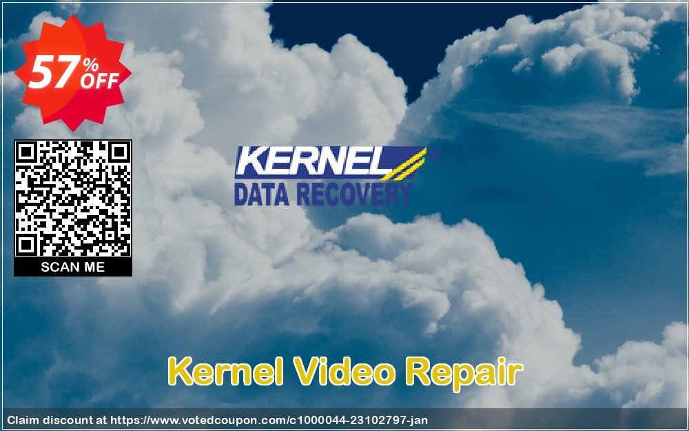 Get 57% OFF Kernel Video Repair Coupon
