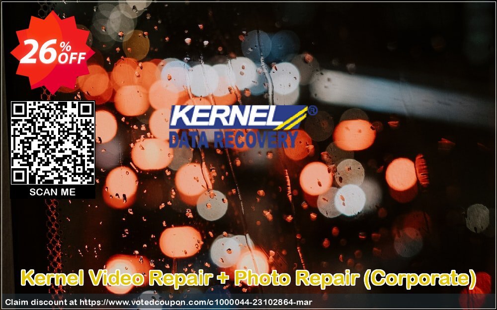 Kernel Video Repair + Photo Repair, Corporate  Coupon Code Apr 2024, 26% OFF - VotedCoupon