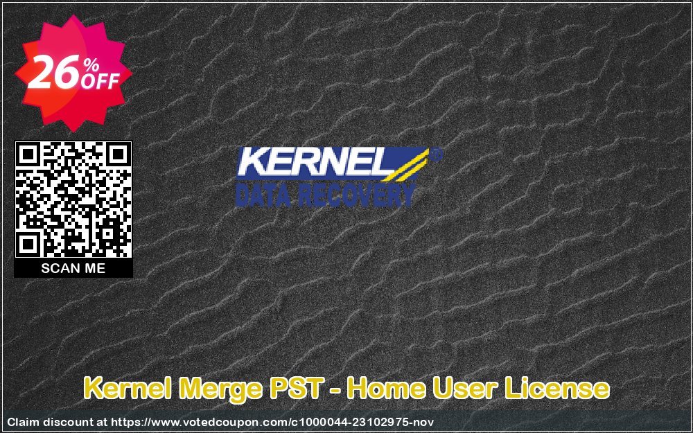 Kernel Merge PST - Home User Plan Coupon, discount Kernel Merge PST - Home User License Awful offer code 2023. Promotion: Awful offer code of Kernel Merge PST - Home User License 2023