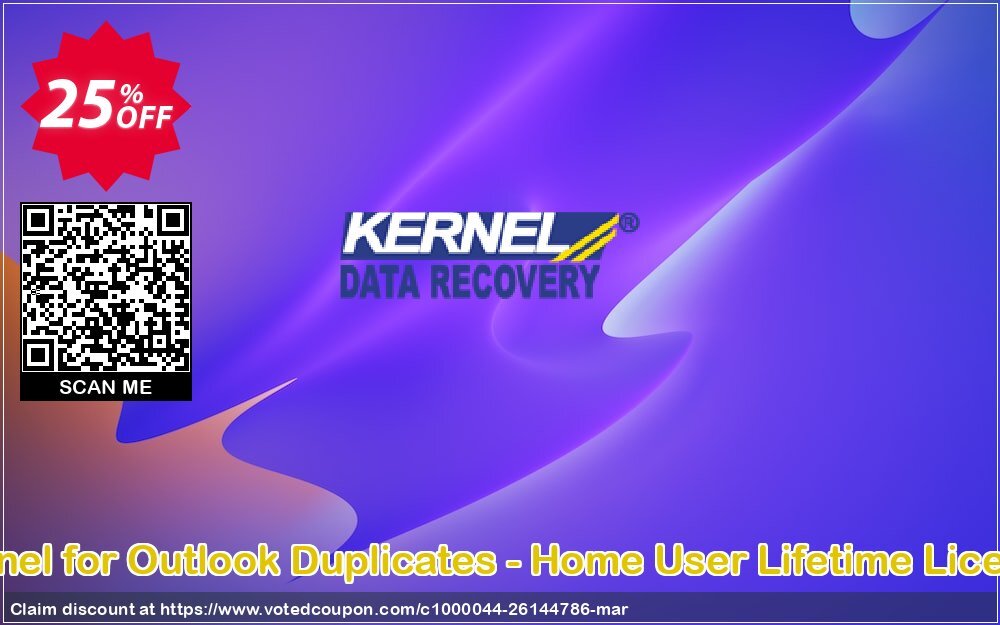 Kernel for Outlook Duplicates - Home User Lifetime Plan Coupon Code Apr 2024, 25% OFF - VotedCoupon