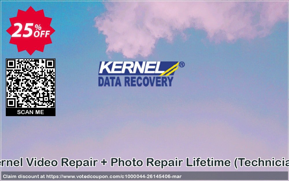 Kernel Video Repair + Photo Repair Lifetime, Technician  Coupon, discount Kernel Video Repair - Technician Lifetime License Stirring offer code 2024. Promotion: Stirring offer code of Kernel Video Repair - Technician Lifetime License 2024