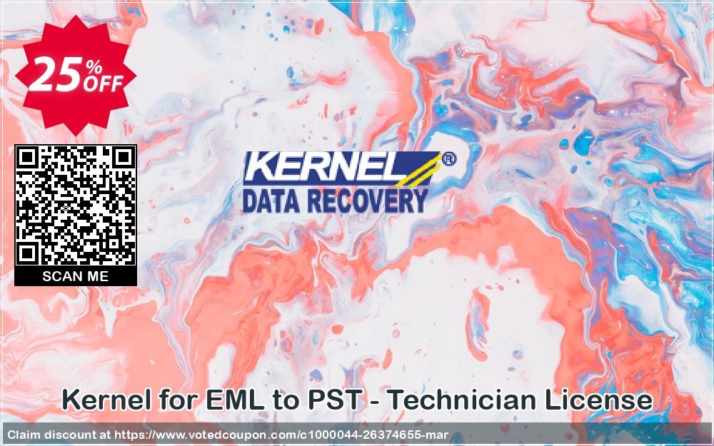 Kernel for EML to PST - Technician Plan Coupon, discount Kernel for EML to PST - Technician License Awful deals code 2024. Promotion: Awful deals code of Kernel for EML to PST - Technician License 2024