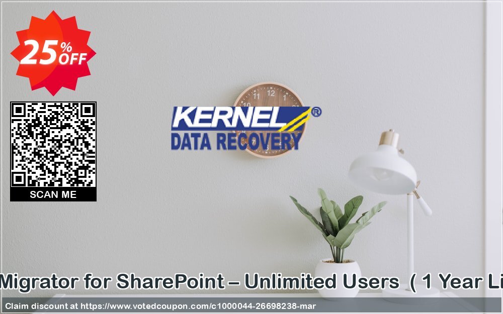 Kernel Migrator for SharePoint – Unlimited Users ,  Yearly Plan   Coupon, discount Kernel Migrator for SharePoint – Unlimited Users  ( 1 Year License ) Dreaded offer code 2024. Promotion: Dreaded offer code of Kernel Migrator for SharePoint – Unlimited Users  ( 1 Year License ) 2024