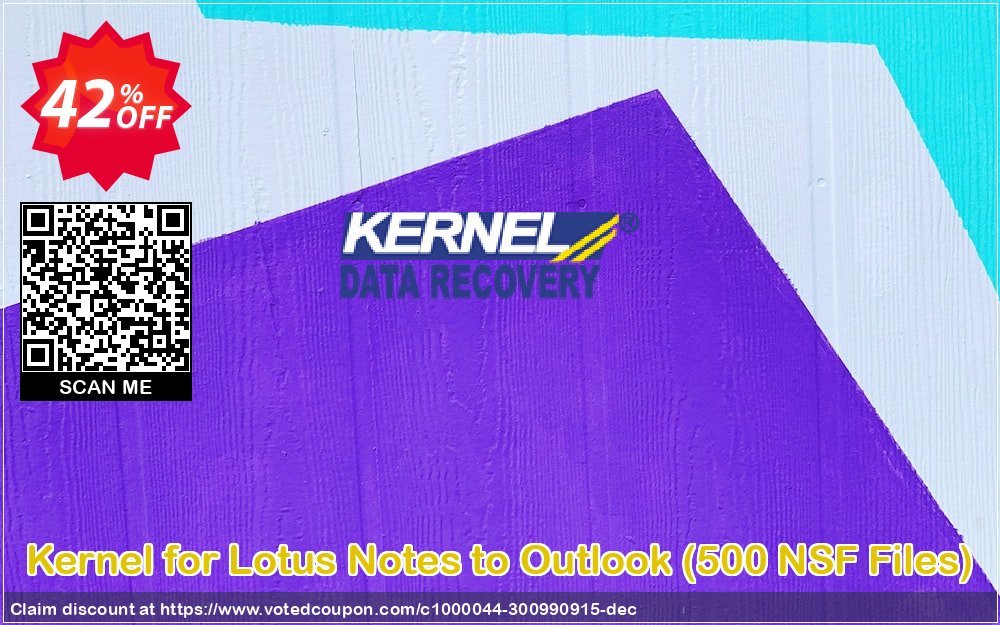 Kernel for Lotus Notes to Outlook, 500 NSF Files  Coupon, discount 30% OFF Kernel for Lotus Notes to Outlook (500 NSF Files), verified. Promotion: Staggering deals code of Kernel for Lotus Notes to Outlook (500 NSF Files), tested & approved