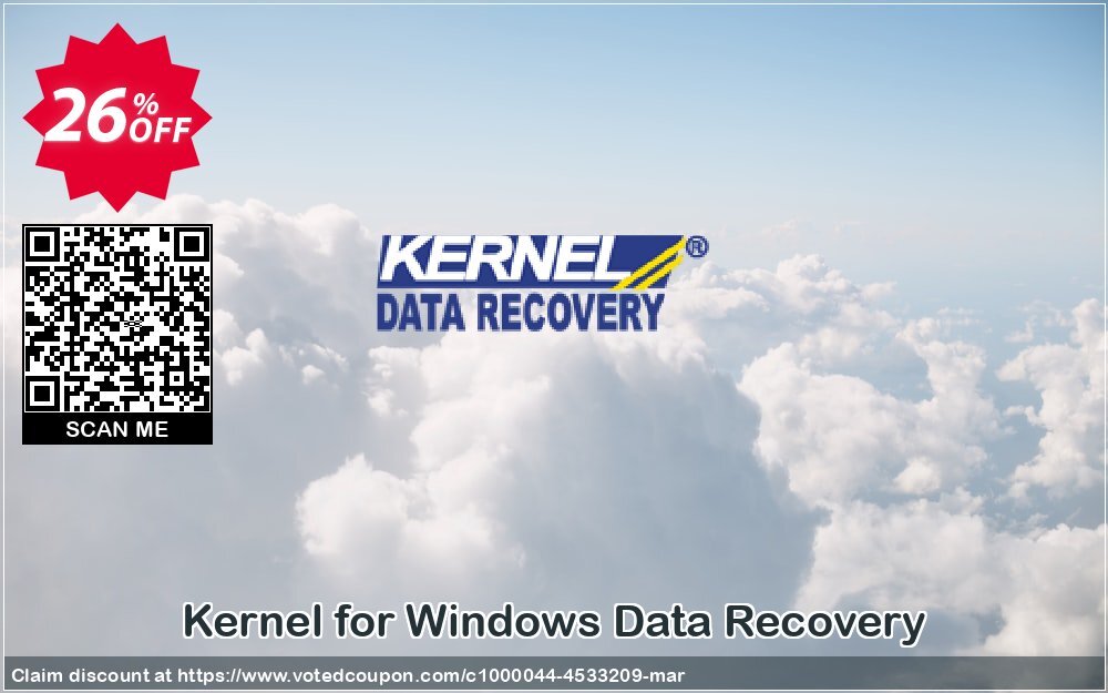 Kernel for WINDOWS Data Recovery Coupon, discount Kernel Windows Data Recovery - Home License imposing promo code 2024. Promotion: imposing promo code of Kernel Windows Data Recovery - Home License 2024