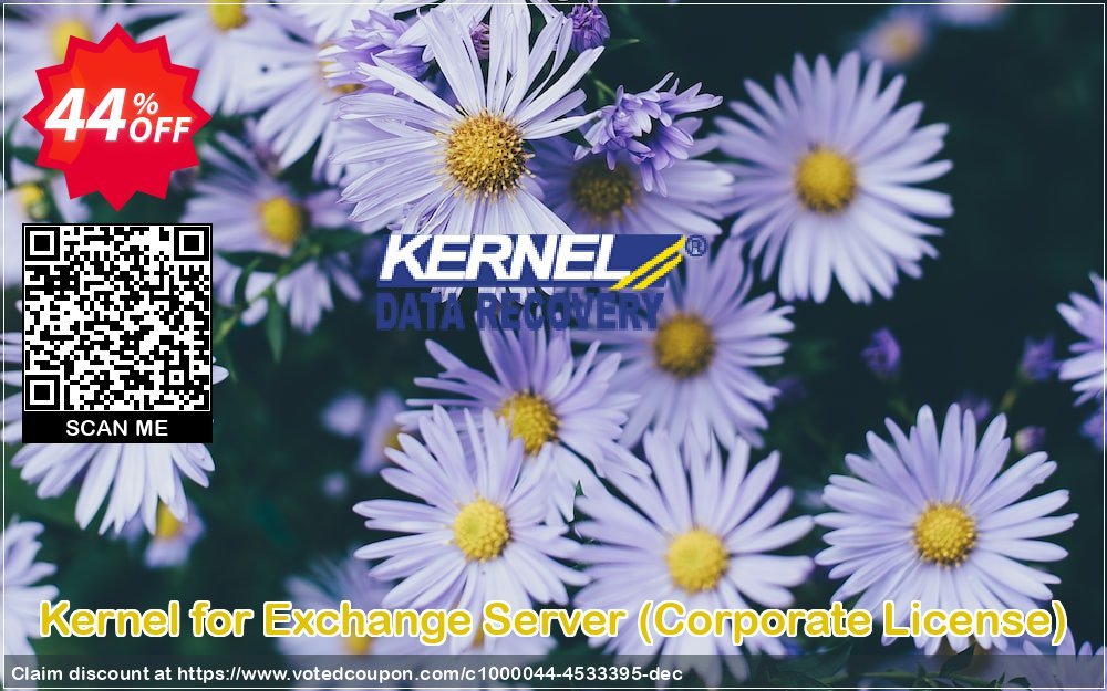 Kernel for Exchange Server, Corporate Plan  Coupon, discount Kernel Recovery for Exchange Server - Corporate License impressive deals code 2024. Promotion: impressive deals code of Kernel Recovery for Exchange Server - Corporate License 2024