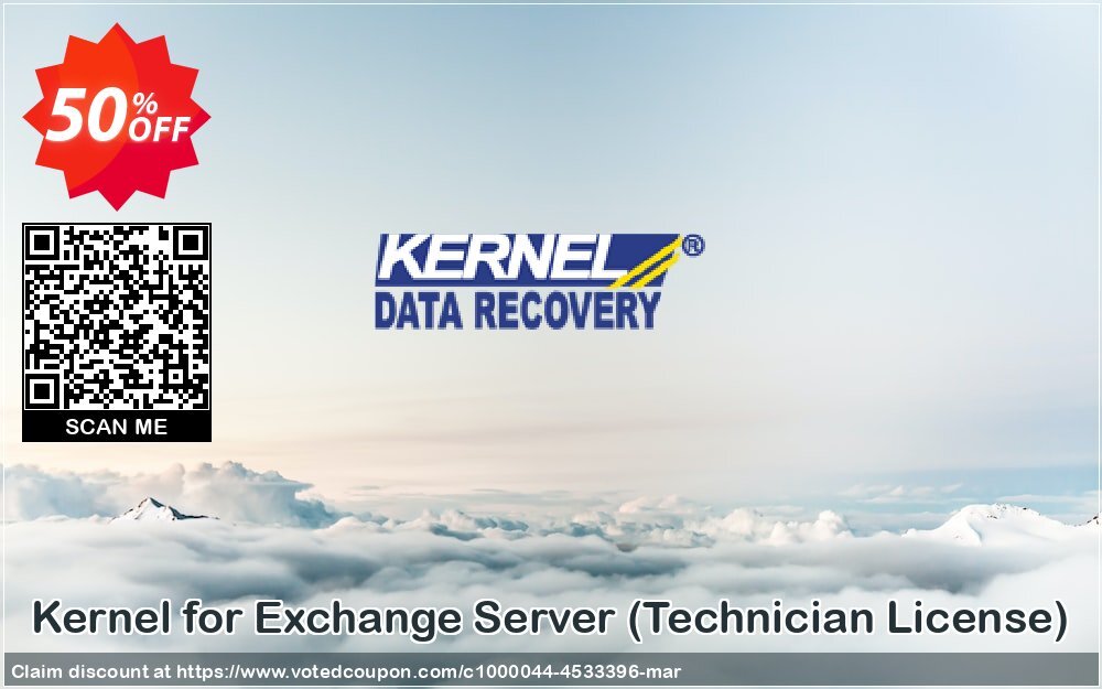 Kernel for Exchange Server, Technician Plan  Coupon, discount Kernel Recovery for Exchange Server - Technician License formidable offer code 2024. Promotion: formidable offer code of Kernel Recovery for Exchange Server - Technician License 2024