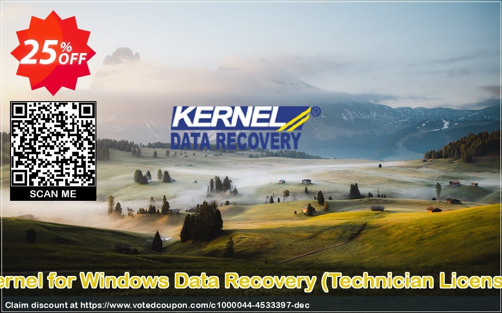 Kernel for WINDOWS Data Recovery, Technician Plan  Coupon Code Jun 2024, 25% OFF - VotedCoupon