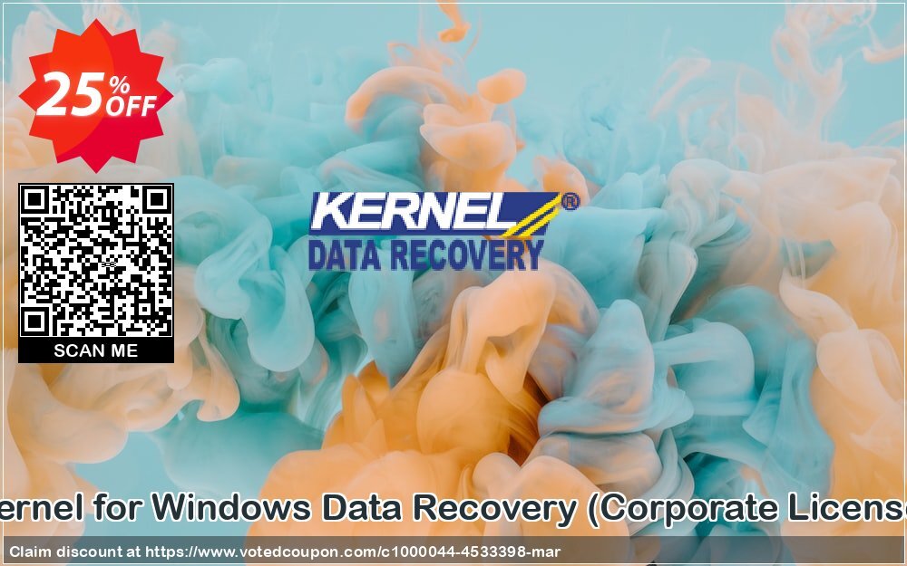 Kernel for WINDOWS Data Recovery, Corporate Plan  Coupon, discount Kernel Windows Data Recovery - Corporate License dreaded promo code 2024. Promotion: dreaded promo code of Kernel Windows Data Recovery - Corporate License 2024